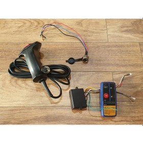 Resim Vinç Kablolu Kablosuz Kumanda Seti 12V 