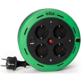 Resim Makaralı Uzatma Kablosu 5 M 