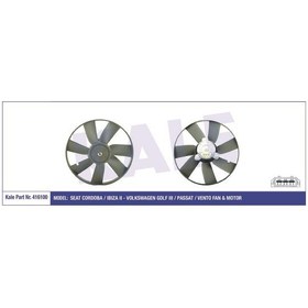 Resim Kale-416100 - Fan Motoru Seat Cordoba Ibıza Iı 93 99 - Volkswag 