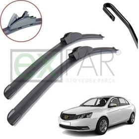 Resim Geely Emgrand Ön Cam Silecek Süpürgesi Takımı 2010 - 2013 Model Silecek Takımı Gelly 