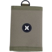 Resim Hurley Icon Tri Fold Wallet Erkek Yeşil Cüzdan 