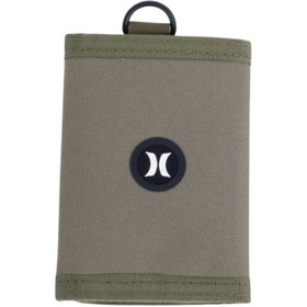 Resim Hurley Icon Tri Fold Wallet Erkek Yeşil Cüzdan 