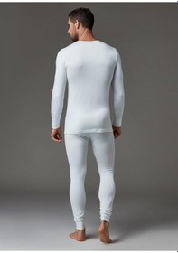 Resim Eros 1452 Sıfır Yaka Uzun Kol Termal Içlik Tek Üst 