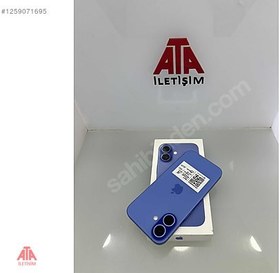 Resim Apple iPhone 16 İkinci El TR | 128 GB | Laciverttaş 