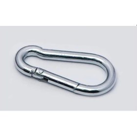 Resim Yaylı Karabina, Çengel, Kanca 5mm - 5 Adet Çok Renkli 