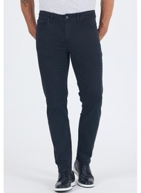 Resim İmza Koyu Antrasit Pamuklu 5 Cep Casual Slim Fit 5 Cep Pantolon 1003250318 Koyu Antrasit 
