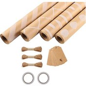 Resim Anjiexun Rulo Ambalaj Kağıdı, 43 X 300 Cm/rulo Ambalaj Kağıdı Seti 