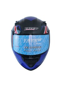 Resim Motosiklet Kask Ece 22.r06 Double Vizörlü Full Face Motor Kaskı Rush Çok Renkli 