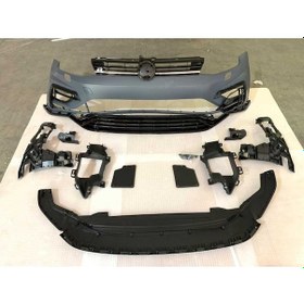 Resim Volkswagen Golf 7.5 ''r'' Ön Tampon + Panjur ''r'' 