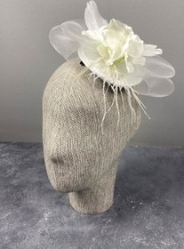 Resim Genel Markalar Gelin Aksesuar Beyaz Ortanca Çiçekli Vualet Parti Ve Nikah Şapkası Saç Aksesuarı – Gelin Aksesuarı 