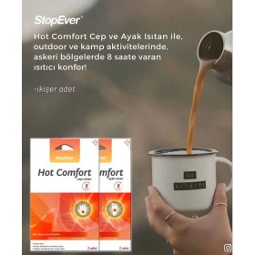 Resim StopEver Hot-Comfort 8 Saat Etkili Ayak Isıtıcı Pad 12X2'LI Paket 