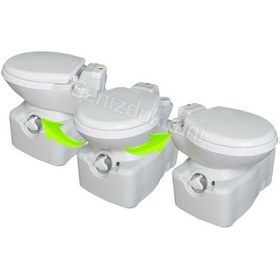 Resim Porvaletti Tekerlekli Kasetli Karavan Tuvaleti 22 Litre. Tuvalet 