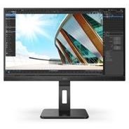 Resim Aoc 27P2Q Ips 27" 4Ms 75Mhz Vga Hdmi Dp Dvi Fhd 4Xusb3.2 Hoparlör Yükseklik Ayarı Pıvot Vesa 
