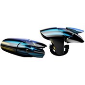 Resim Black Shark-g12 Cep Telefonu Oyun Tetikleyici Oyun Pubg Shooter Joystick Gamepad Çekim Abs Amaç Anahtar Düğmesi Ios Android İçin L1 R1 Denetleyici 