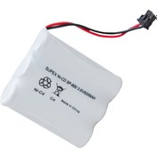 Resim YNSS Supex Sp-600 Ni-cd 3lü Kalem Açik 3.6 Volt 600 Mah Telsiz Telefon Pili (4767) - Lisinya 