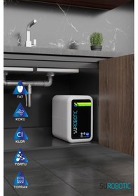 Resim Premium Camlı Mineralli 80 Gpd Membranlı Su Arıtma Cihazı 