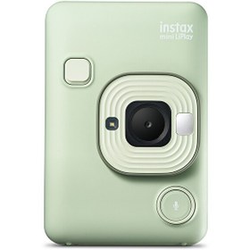 Resim Fujifilm Instax mini LiPlay Matcha Green Fotoğraf Makinesi 