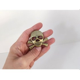 Resim Kuru Kafa Metal Magnet Mıknatıslı Buzdolabı Süsü 