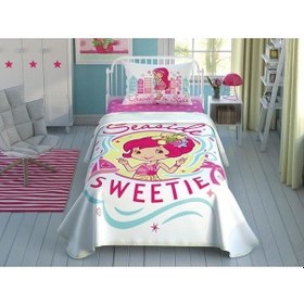 Resim Taç Lisanslı Strawberry Shortcake Seaside Tek Kişilik Pike Takımı 