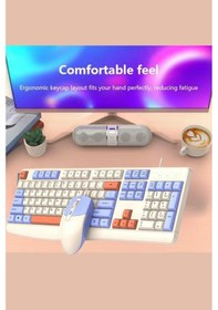Resim Km-300 Usb Kablolu Türkçe Klavye Mouse Seti, Suya Dayanıklı, Bilek Destekli Klavye Seti Diğer 
