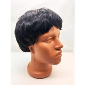 Resim Kuzgun Ticaret Siyah Renk Kısa Kesim Içi Astarlı Erkek Peruğu 