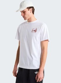 Resim The North Face Kamp Rahat Kısa Kollu Tişört Grafik 