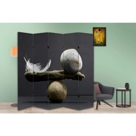 Resim Motifli Özel Tasarım Paravan Room Divider 180 x 200 cm 