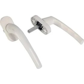 Resim Hakay Pvc Pencere ve Kapı Kolu - Beyaz, 2 Adet 
