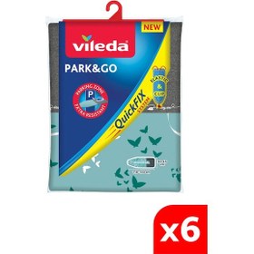 Resim Vileda Park&Go Ütü Masası Kılıfı 6'li Paket 