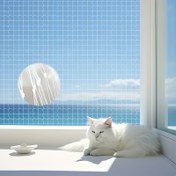 Resim Kapalı Beyaz Fileli Kedi Güvenlik Ağı - İç ve Dış Mekan Kullanımı İçin Dayanıklı PE Malzemesi, Sebzeler ve Meyveler, Böcekler ve Kuşlar Karsısında Korur, Balkonlar ve Pencereler İçin İdeal, Balkon Ağı | Balkon Aksesuarı | Dayanıklı Fileli Ağı, Kedi Kapıları 