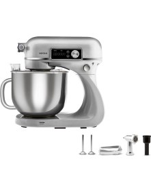 Resim Karaca Premium Maestro Artisan Mutfak Şefi Silver 6 Lt 800W Döküm Gövde (Kıyma Aparatı Dahil) 