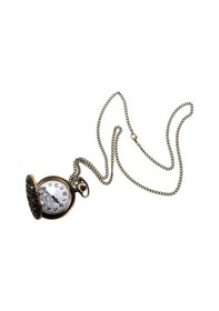 Resim Zcjb Retro Antik Ze Örümcek Ağı Desenli Cep Saati Kuvars Saat Kolye Kolye -119469 