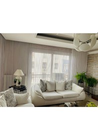 Resim İP MODEL BEYAZ RENK İP PERDE 300*270 cm - 2 mm şerit Beyaz 