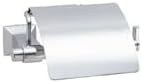 Resim System Border Lıne Kapaklı Tuvalet Kağıtlığı Krom Renk 87X94X156 Mm 