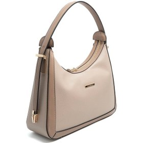 Resim Silver Polo Sp1187 Kadın Omuz Çantası Düz Koyu Bej-latte 