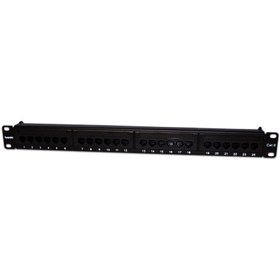 Resim Beek 24 Port Cat6 Utp Patch Panel, 8p8c, Altın Kontak, Lsa, 1u, Zırhsız/unshielded 24 Port Cat6 