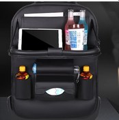 Resim Chuangyinshop Black Araba Depolama Çantası Bagaj Organizer Seyahat Düzenleyici 