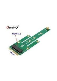 Resim M2 ngff ssd msata ssd çevirici m.2 ngff m-sata çevirici 