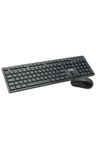 Resim IZOLY KM7500 KABLOSUZ Q- KLAVYE MOUSE SET SİYAH 