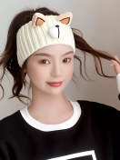 Resim 1305shop Kulaklı Baş Bandı 249982976 Bej 