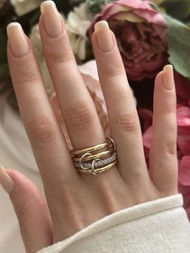 Resim Çoklu Gold Yüzük 