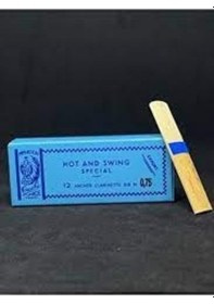 Resim Mavi Kuşak Klarnet Kamış No: 0,75 12' Li Paket 