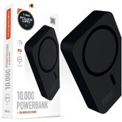Resim Powerway 10.000mah Pd15w Magsafe Kablosuz Wireless Taşınabilir Şarj Cihazı Siyah Powerbank Txm10 Siyah 