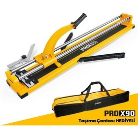 Resim Sgs116 - Lazerli 90cm Seramik Granit Fayans Kesme Makinası Rulmanlı Ve Taşıma Çantalı 