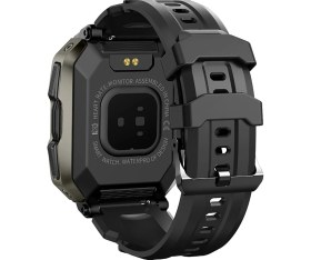 Resim SmartMi Rugged Ultra Dayanıklı Akıllı Saat Tank Siyah 