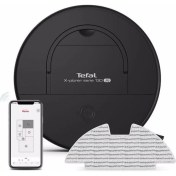 Resim Tefal X-Plorer Serisi 120DK Batarya Süreli, Evcil Hayvan Dostu ve Alerjii Karşıtı Akıllı Mop Özellikli Premium Robot Süpürge + Onerous Lambader 