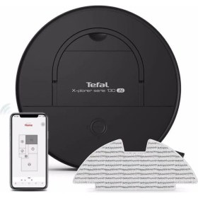 Resim Tefal X-Plorer Serisi 120DK Batarya Süreli, Evcil Hayvan Dostu ve Alerjii Karşıtı Akıllı Mop Özellikli Premium Robot Süpürge + Onerous Lambader 