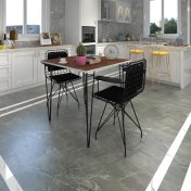 Resim Kenz Life Knsz Masa Sandalye Takımı HEM75MAZLUM Cvzsyh 060*060 Klçsm 2 Sandalye Syhsyh Kolçaklı Sırt Minderli 
