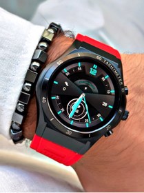 Resim Reward Kırmızı Renk Rewatch Nabız Ölçer Adımsayar Uyku Takibi Akıllı Kol Saati + BİLEKLİK 