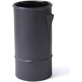 Resim The Mia Licia Seramik Vazo Siyah 19x16x31 Cm 